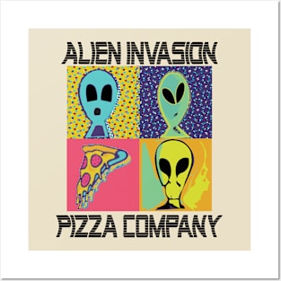 Alien Invasion Pizza Company Posters and Art